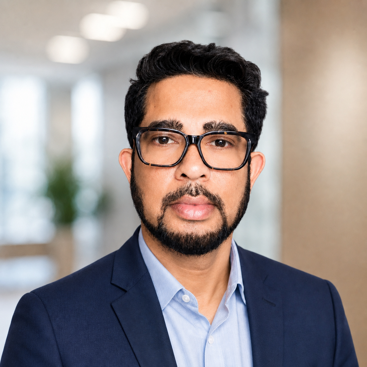 Portrait of Biplab Mazumder